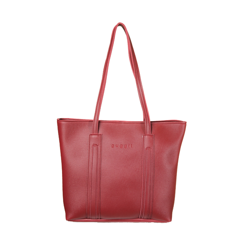 MAROON AUDRAE TOTE