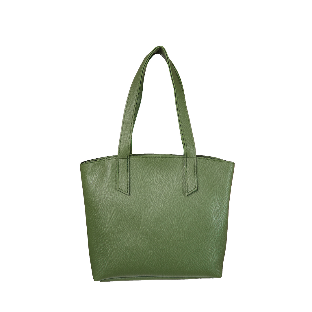 OLIVE GREEN MORGAN TOTE