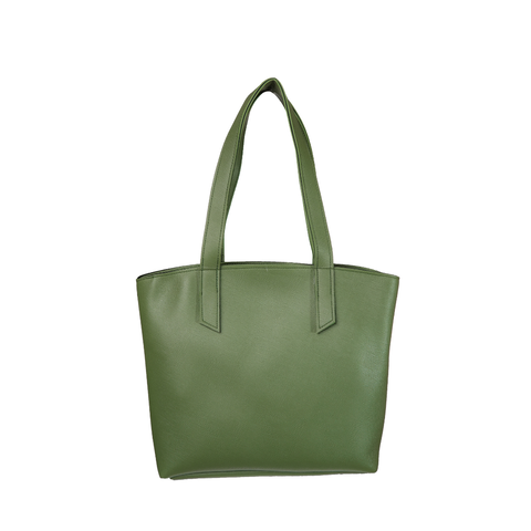 OLIVE GREEN MORGAN TOTE