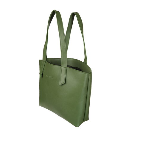 OLIVE GREEN MORGAN TOTE