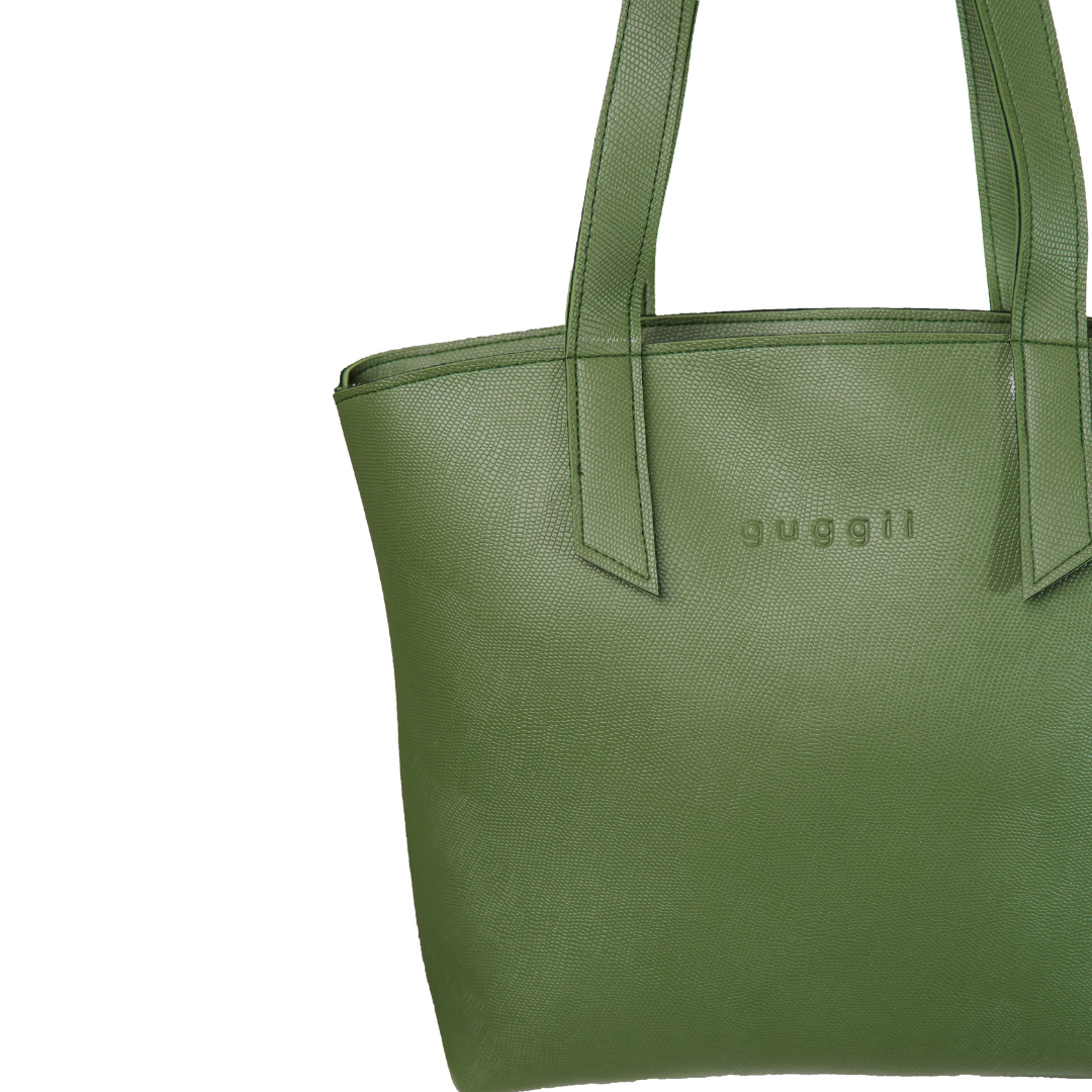 OLIVE GREEN MORGAN TOTE