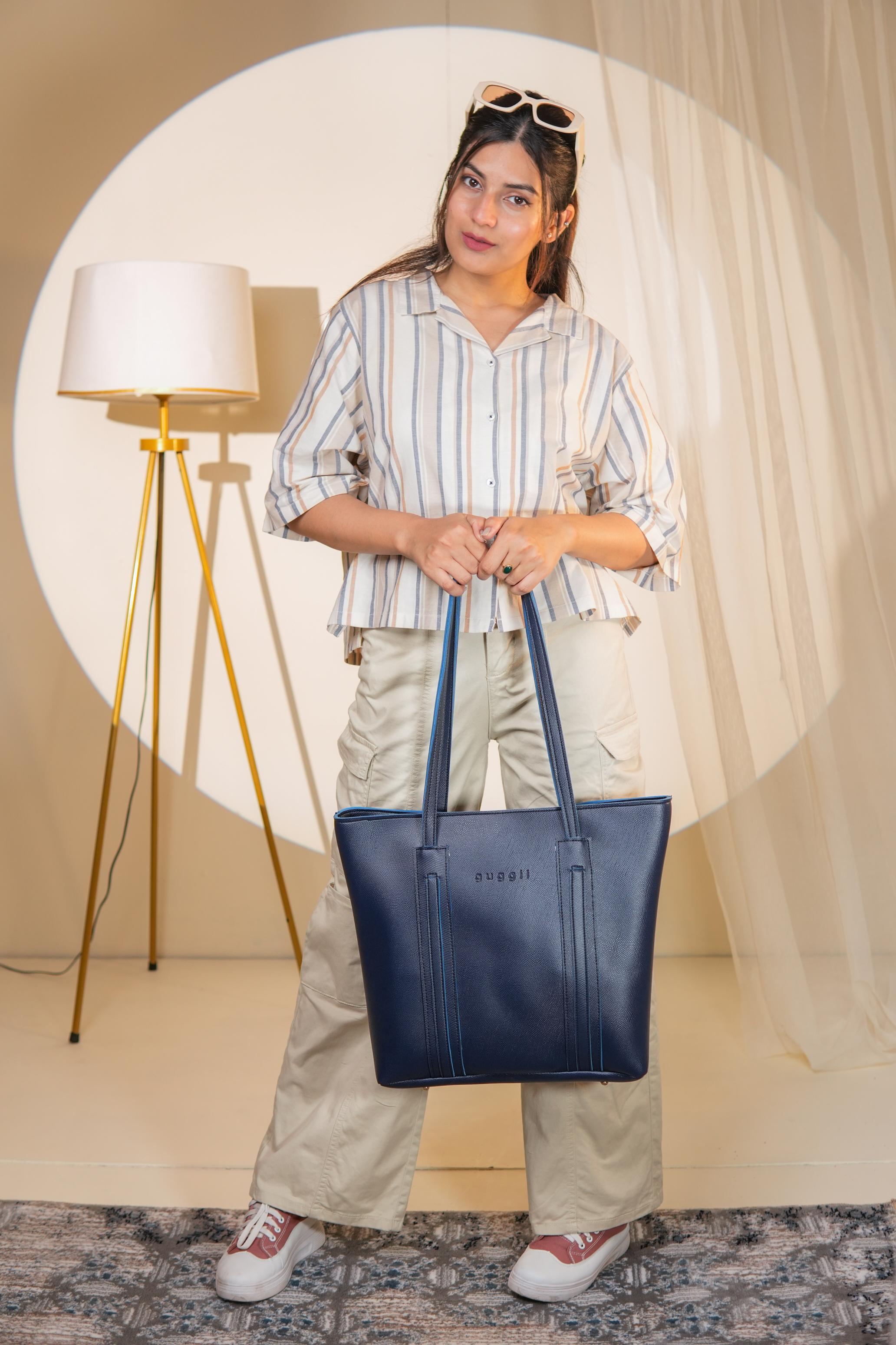 BLUE AUDRAE TOTE